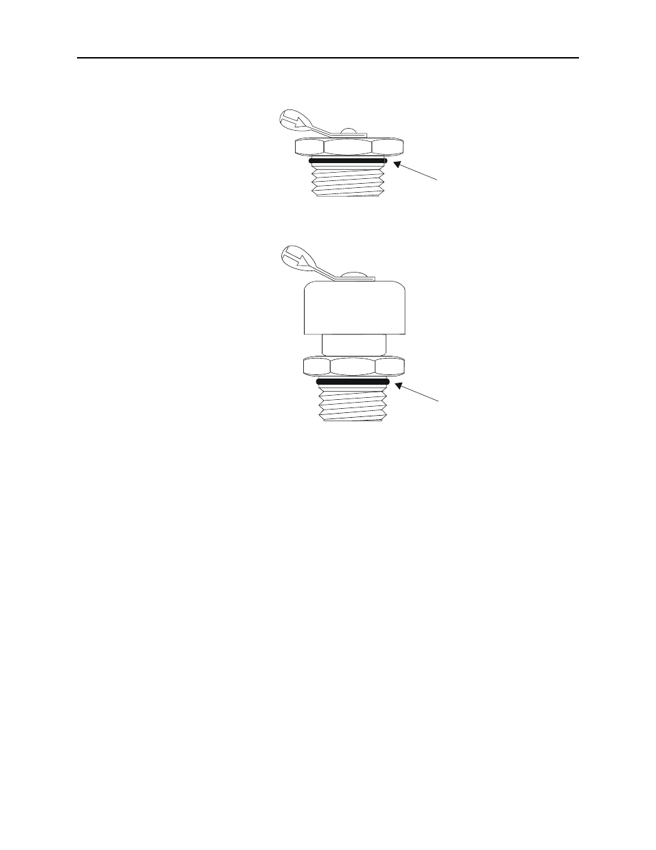 Figure 2 shipping plug, Figure 3 vent plug | Bird Technologies 8930 Series User Manual | Page 14 / 37