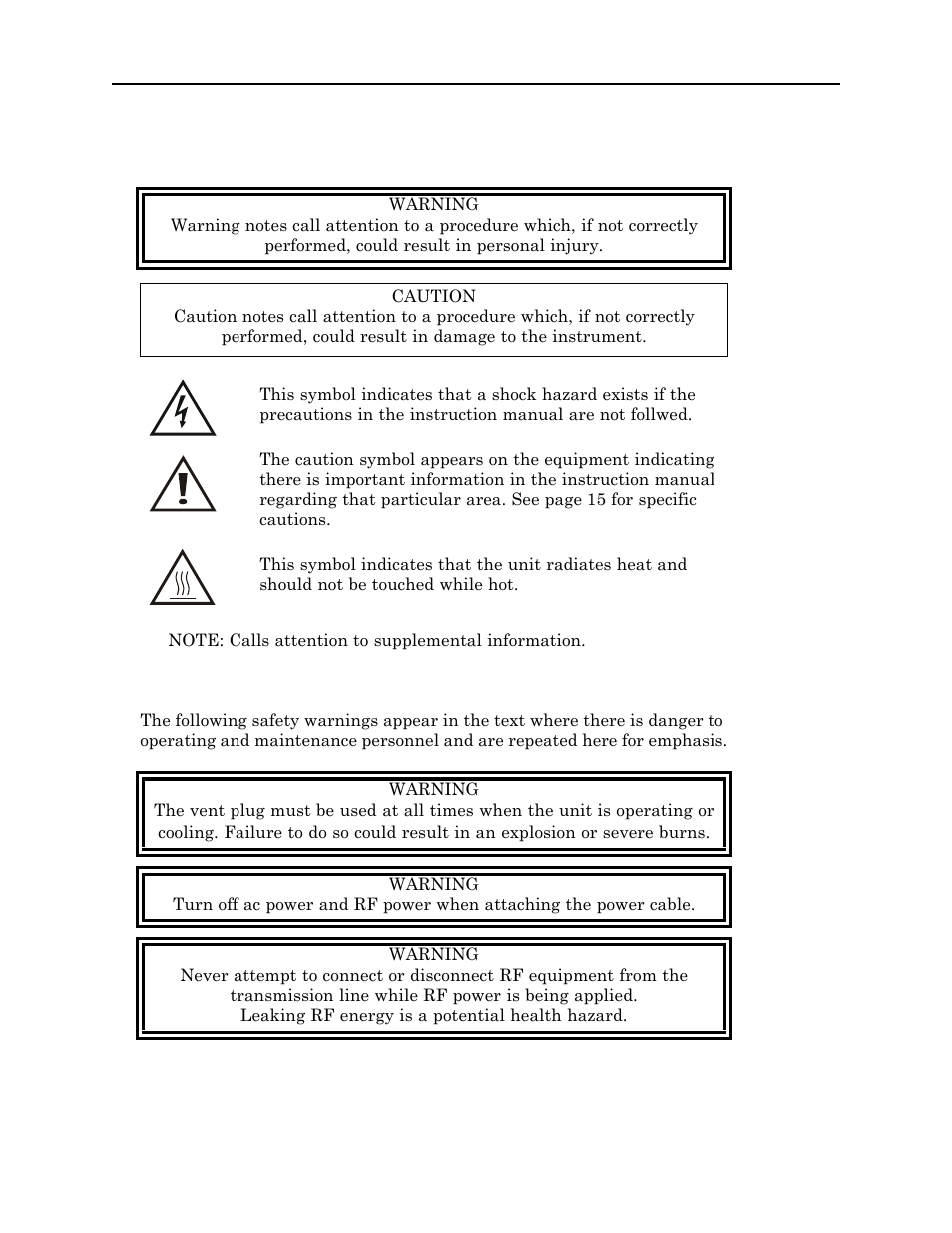 Bird Technologies 8930 Series User Manual | Page 4 / 37