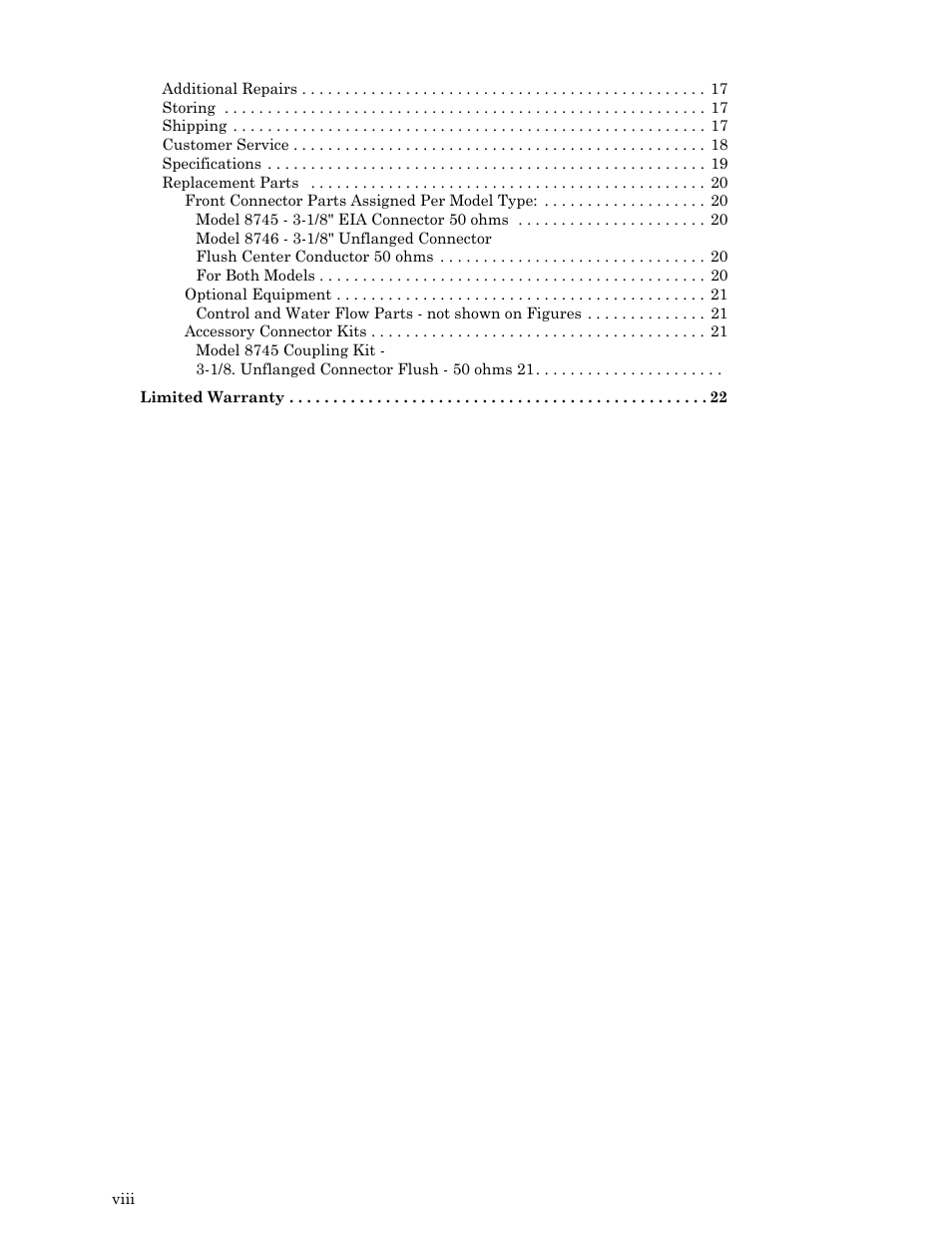 Bird Technologies 8740 Series User Manual | Page 10 / 32