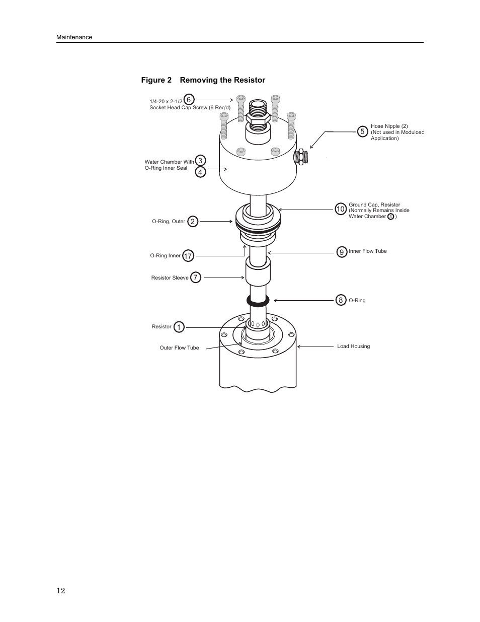 Figure 2 removing the resistor | Bird Technologies 8740 Series User Manual | Page 22 / 32