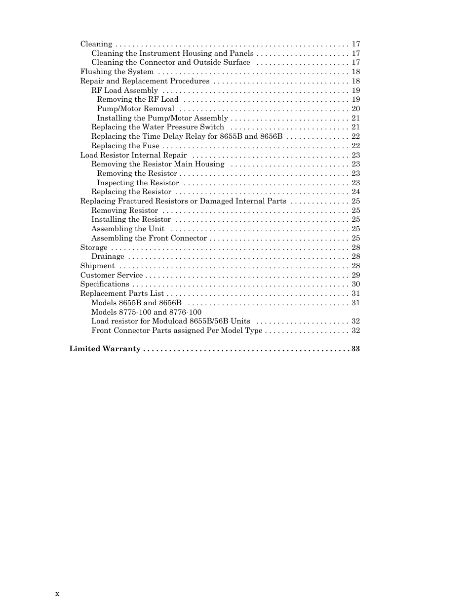 Bird Technologies 8650B Series User Manual | Page 12 / 45