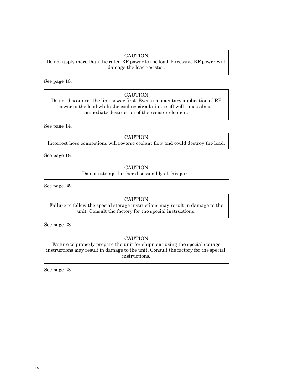 Bird Technologies 8650B Series User Manual | Page 6 / 45