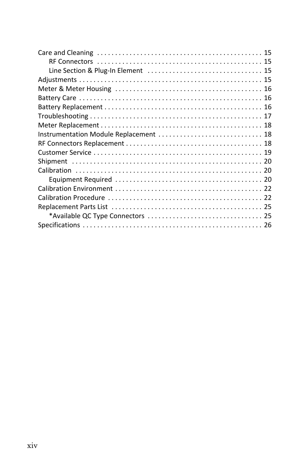 Bird Technologies 4412A User Manual | Page 10 / 38