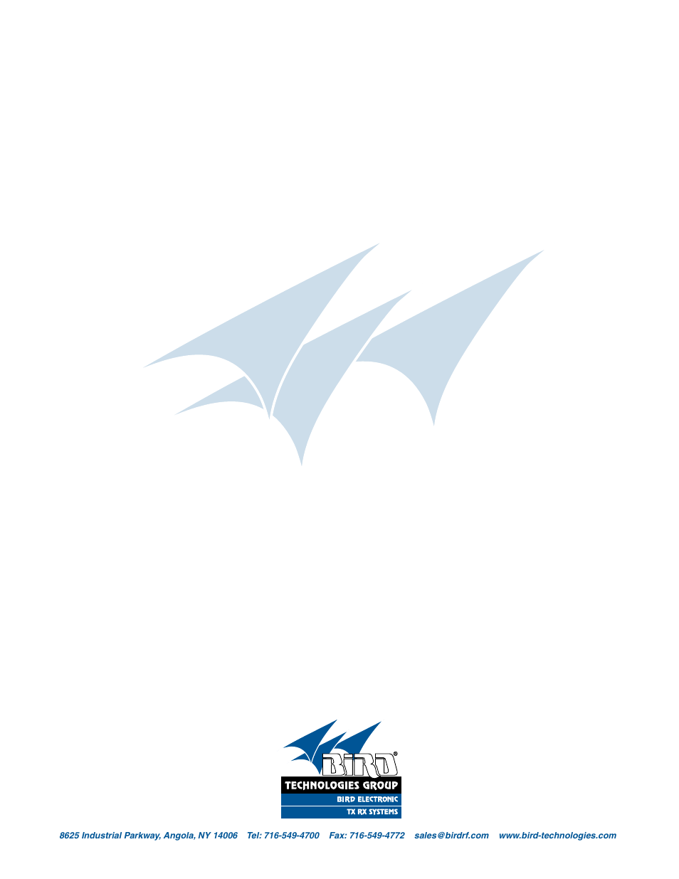 Bird Technologies 15-88-01 User Manual | Page 16 / 16