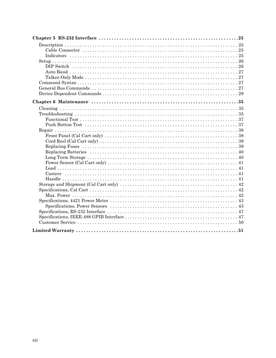 Bird Technologies 4421 User Manual | Page 12 / 64