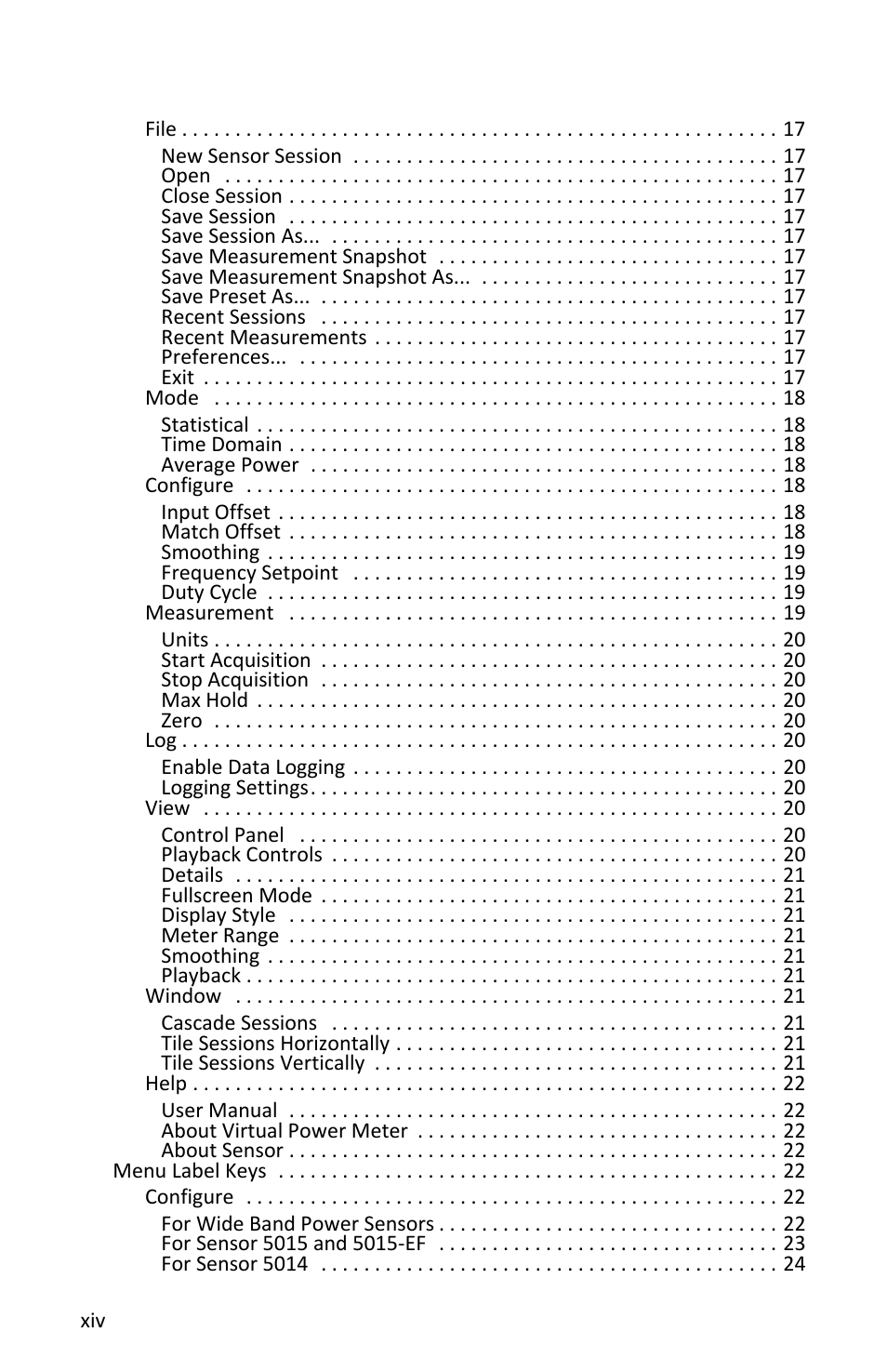 Bird Technologies VPM3 User Manual | Page 6 / 64
