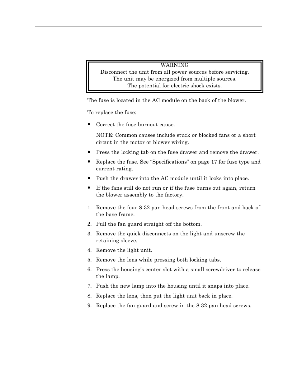 Repair | Bird Technologies BA-310 Series User Manual | Page 23 / 29