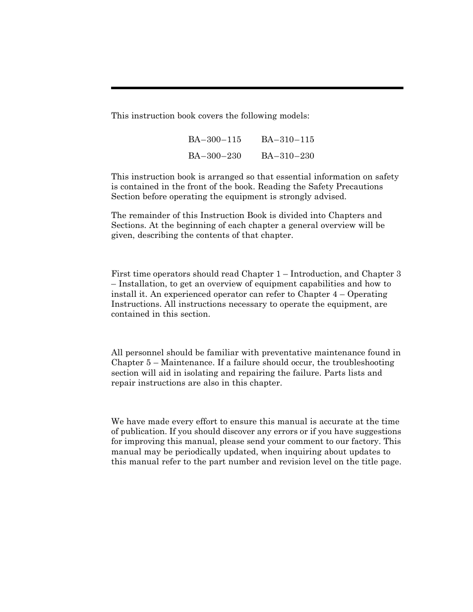 Bird Technologies BA-310 Series User Manual | Page 7 / 29