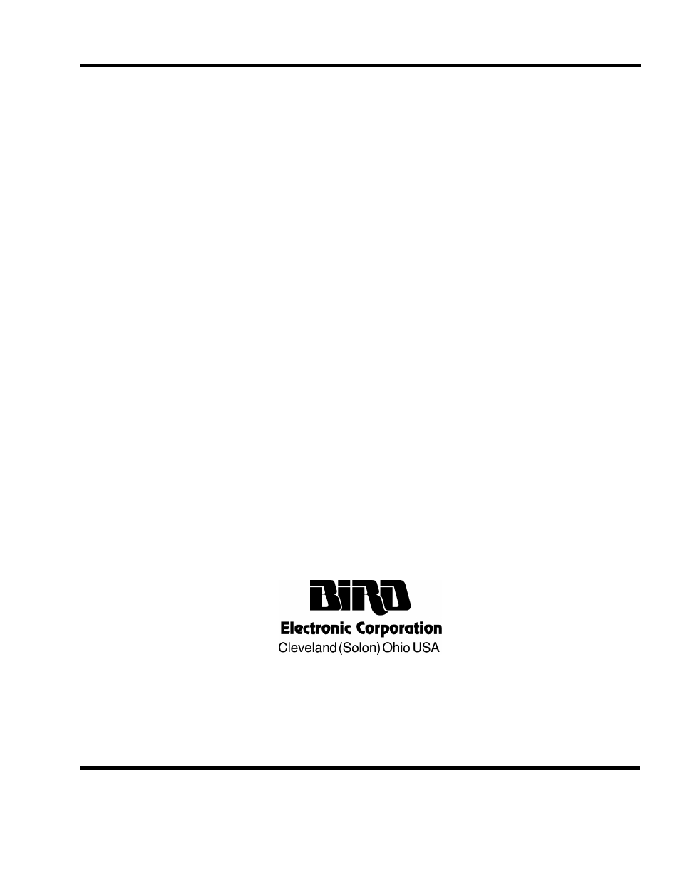 Bird Technologies 3170A Series User Manual | 42 pages