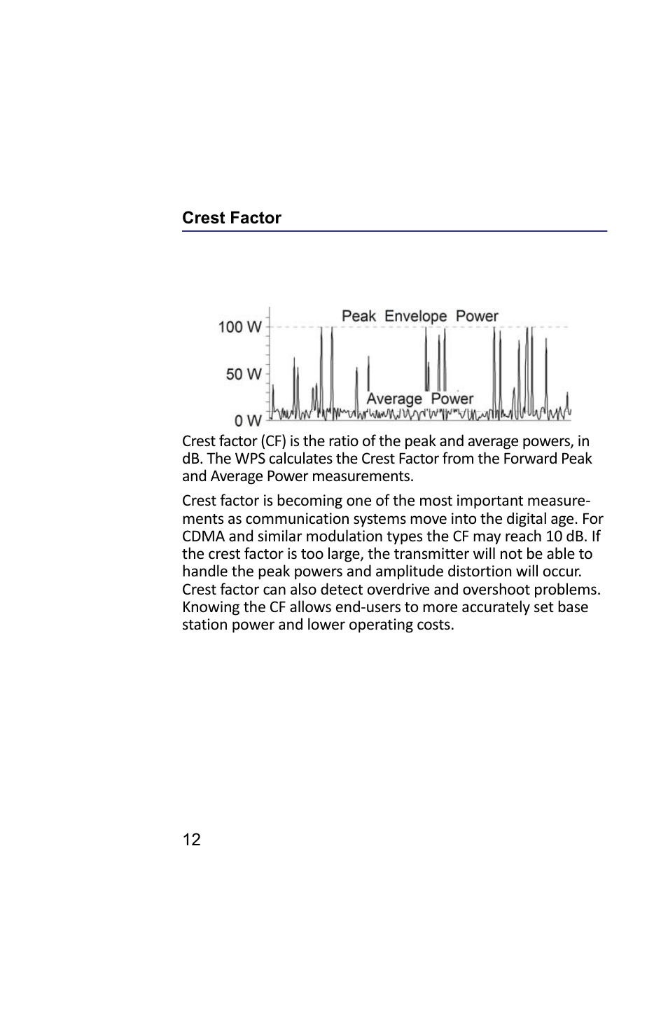 Crest factor | Bird Technologies 5019D-Manual User Manual | Page 24 / 59