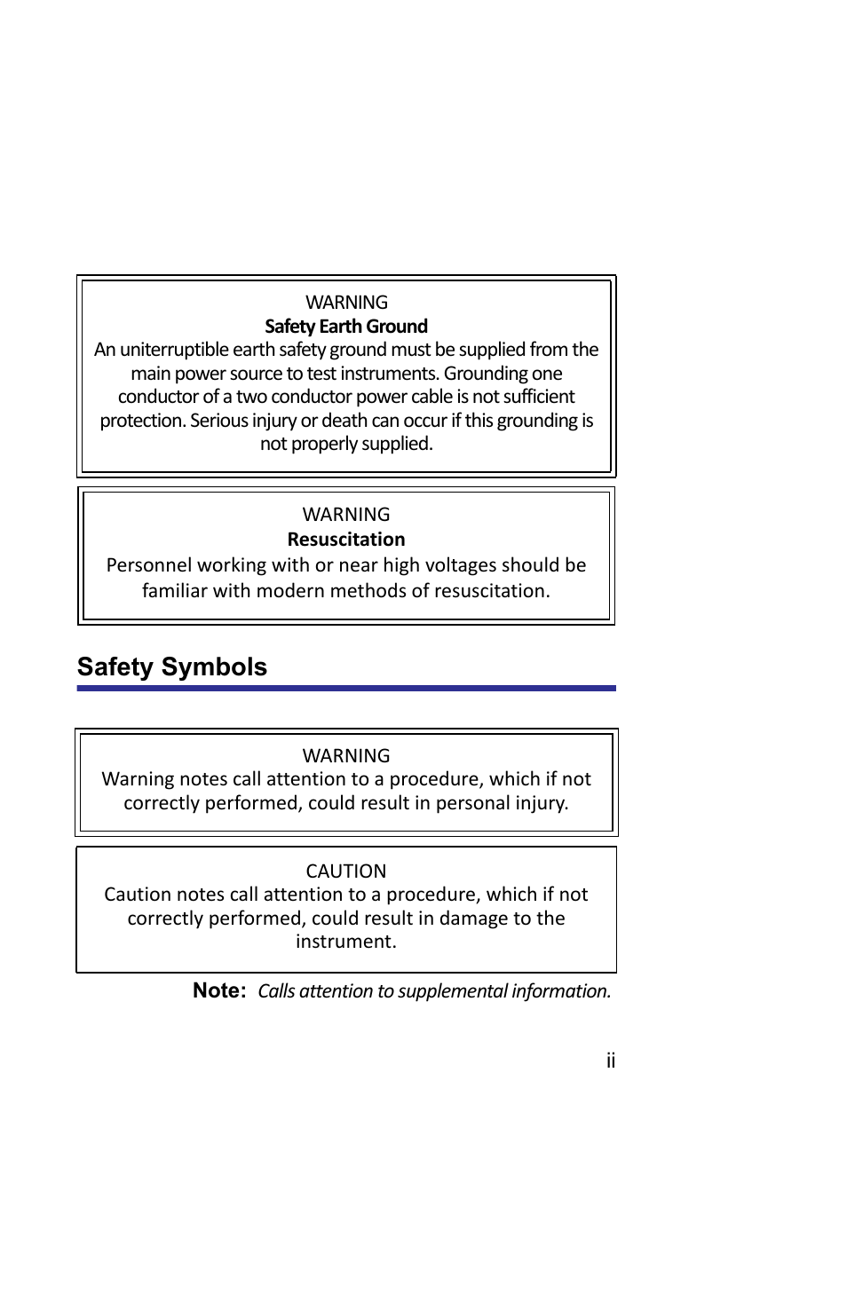 Safety symbols | Bird Technologies 5019D-Manual User Manual | Page 3 / 59