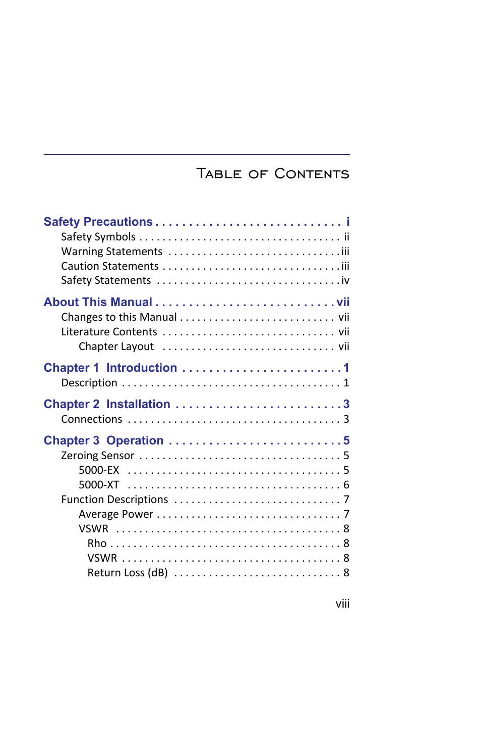 Bird Technologies 5019D-Manual User Manual | Page 9 / 59