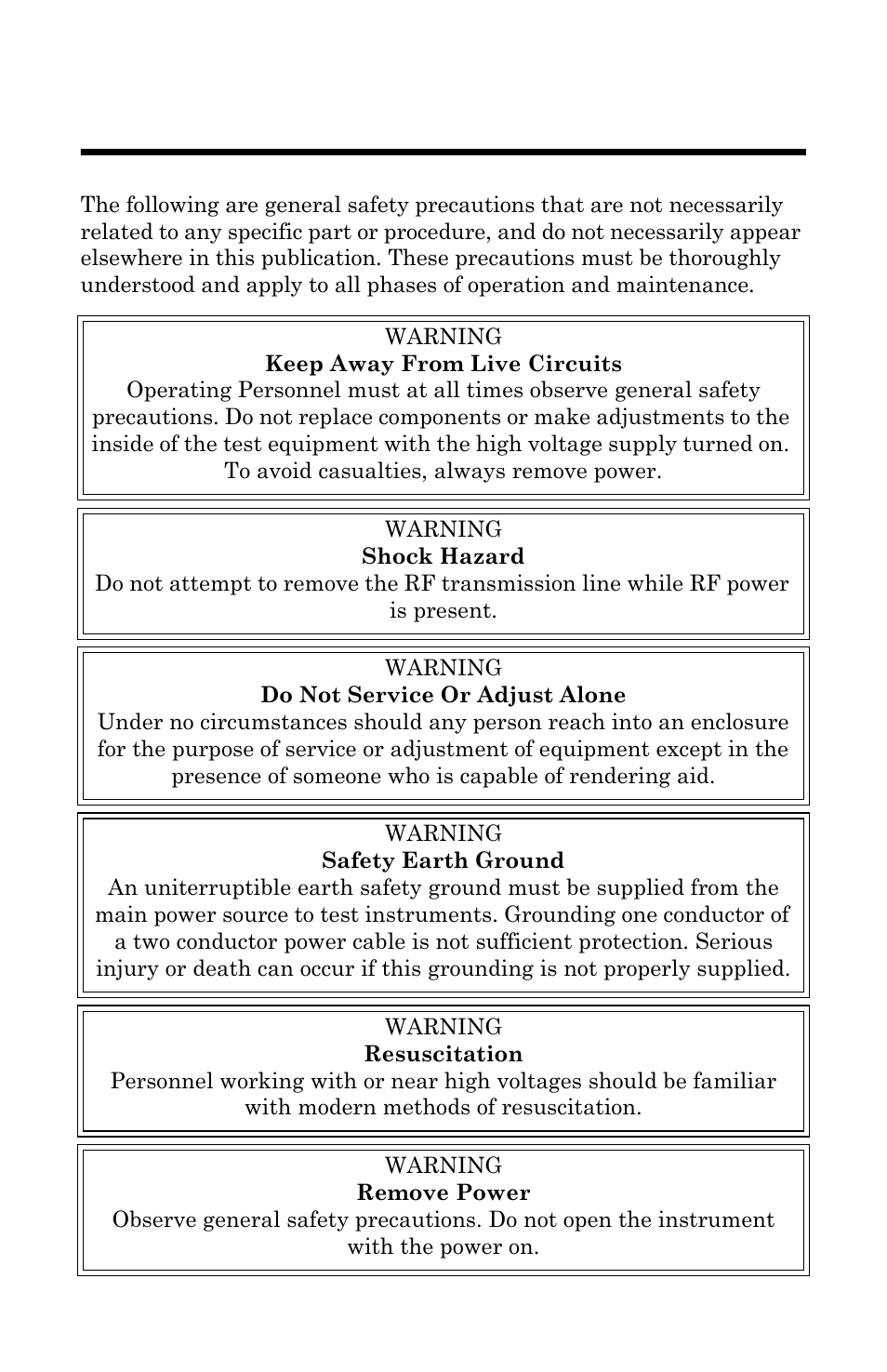 Safety precautions | Bird Technologies 3140 Display User Manual | Page 2 / 36