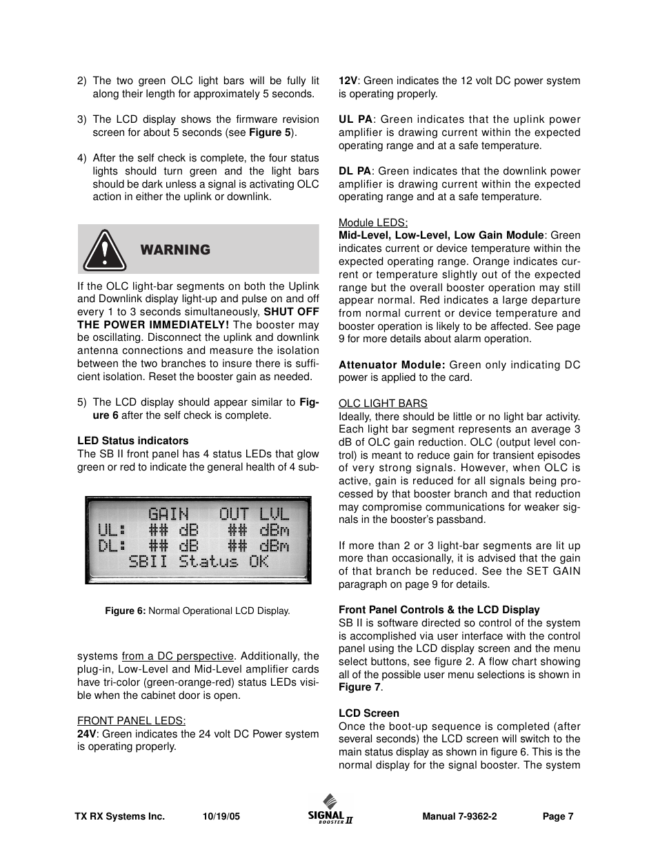 Warning | Bird Technologies 61-89A-50 Series-Installation Instructions User Manual | Page 13 / 32
