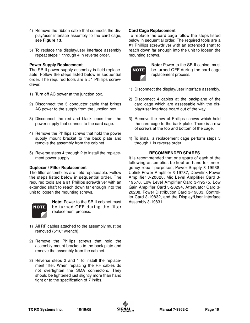 Bird Technologies 61-89A-50 Series-Installation Instructions User Manual | Page 22 / 32