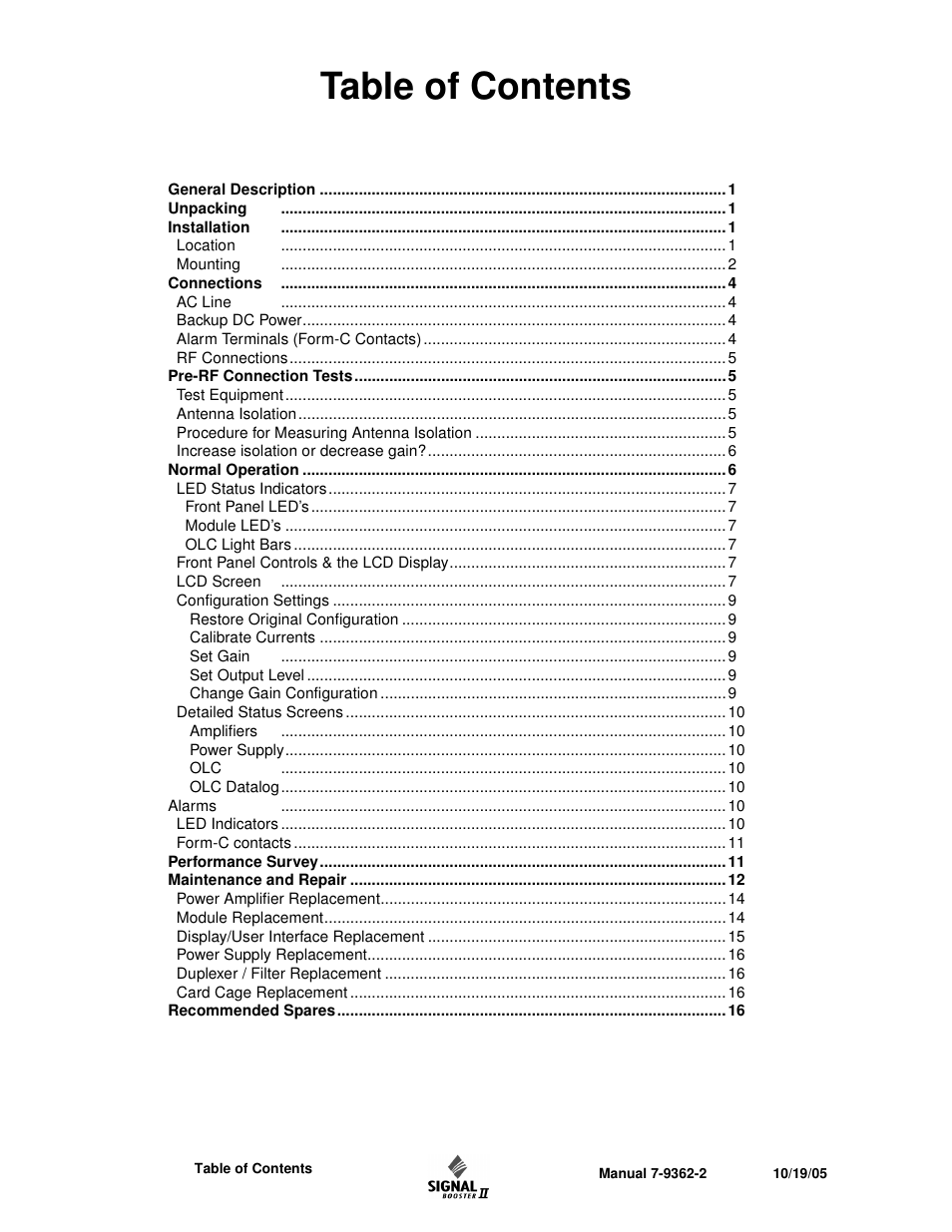 Bird Technologies 61-89A-50 Series-Installation Instructions User Manual | Page 5 / 32