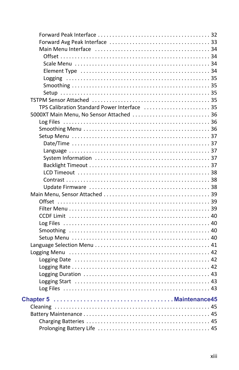 Bird Technologies 5000-XT-Manual User Manual | Page 13 / 239