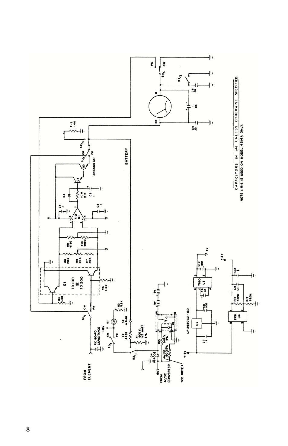 Figure 3 model 4314b schematic diagram | Bird Technologies 4314B User Manual | Page 20 / 46
