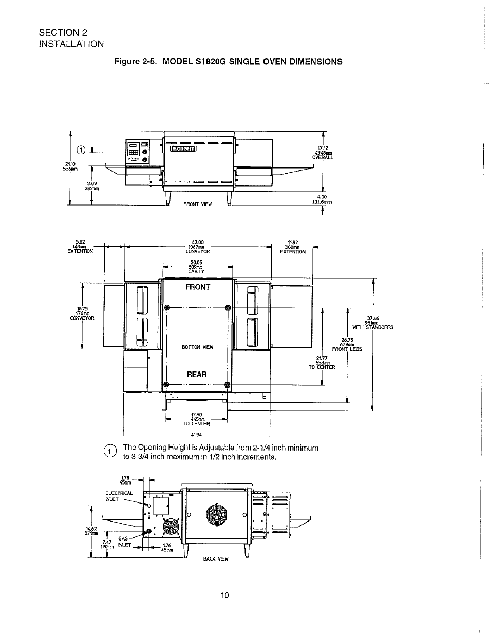 Blodgett S1820G User Manual | Page 16 / 50