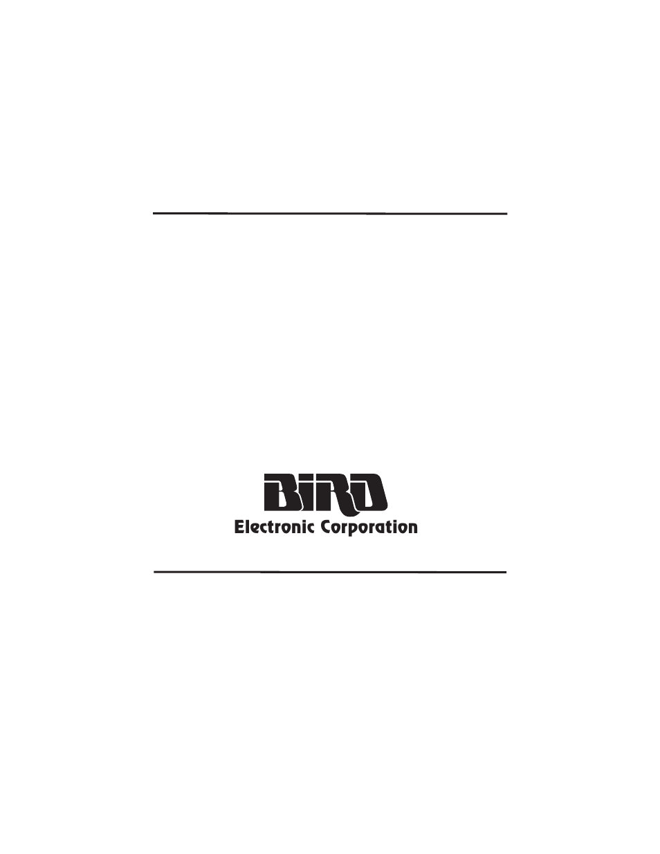 Bird Technologies 4331 User Manual | 66 pages