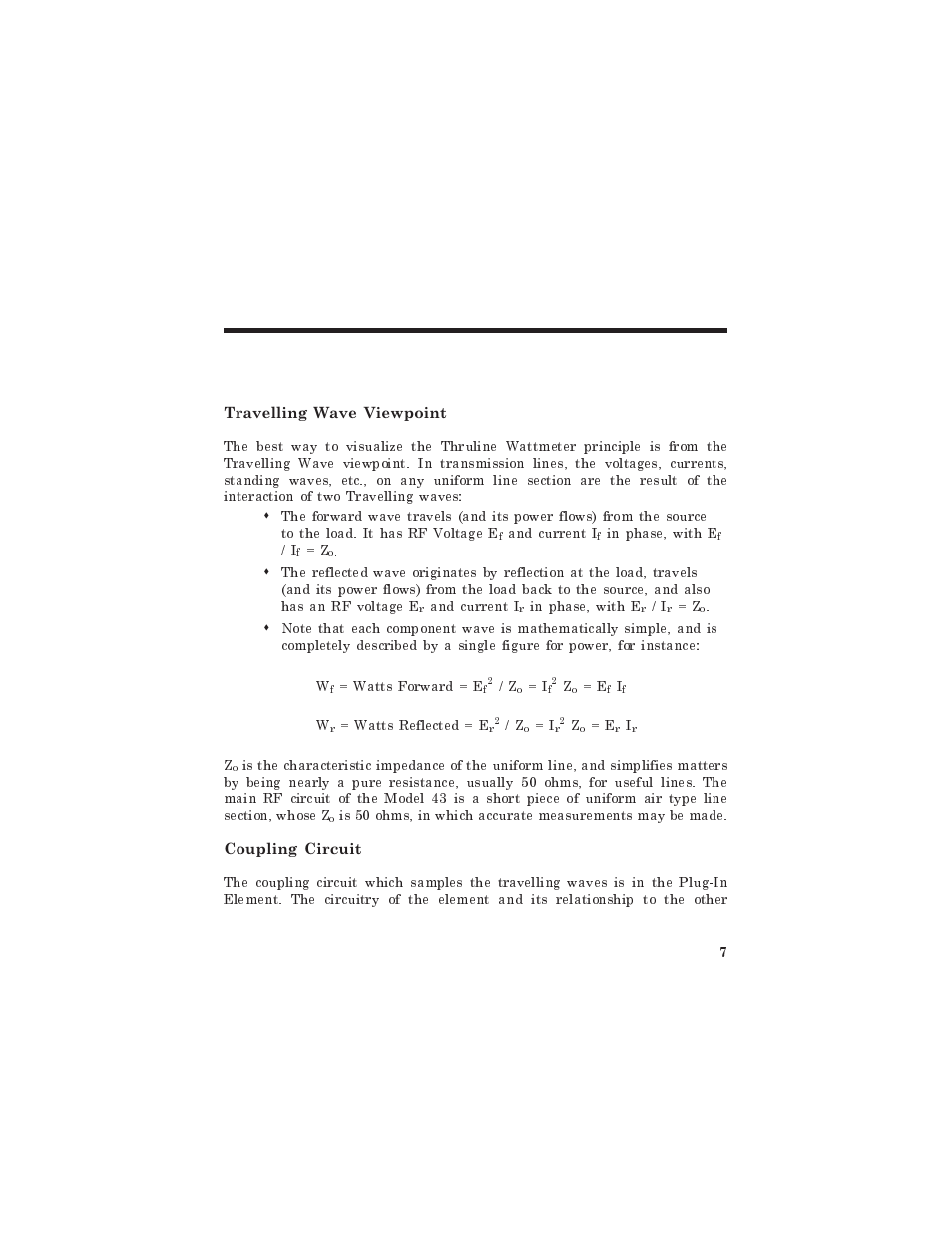 Theory of operation, Chapter 2 | Bird Technologies 4331 User Manual | Page 21 / 66