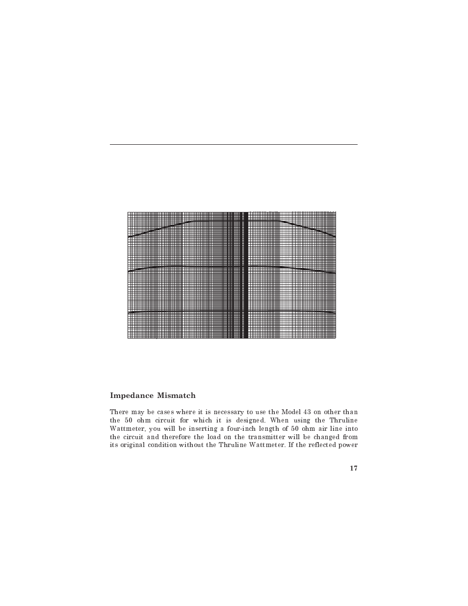Impedance mismatch | Bird Technologies 4331 User Manual | Page 31 / 66