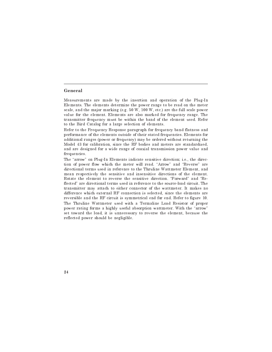 Bird Technologies 4331 User Manual | Page 38 / 66