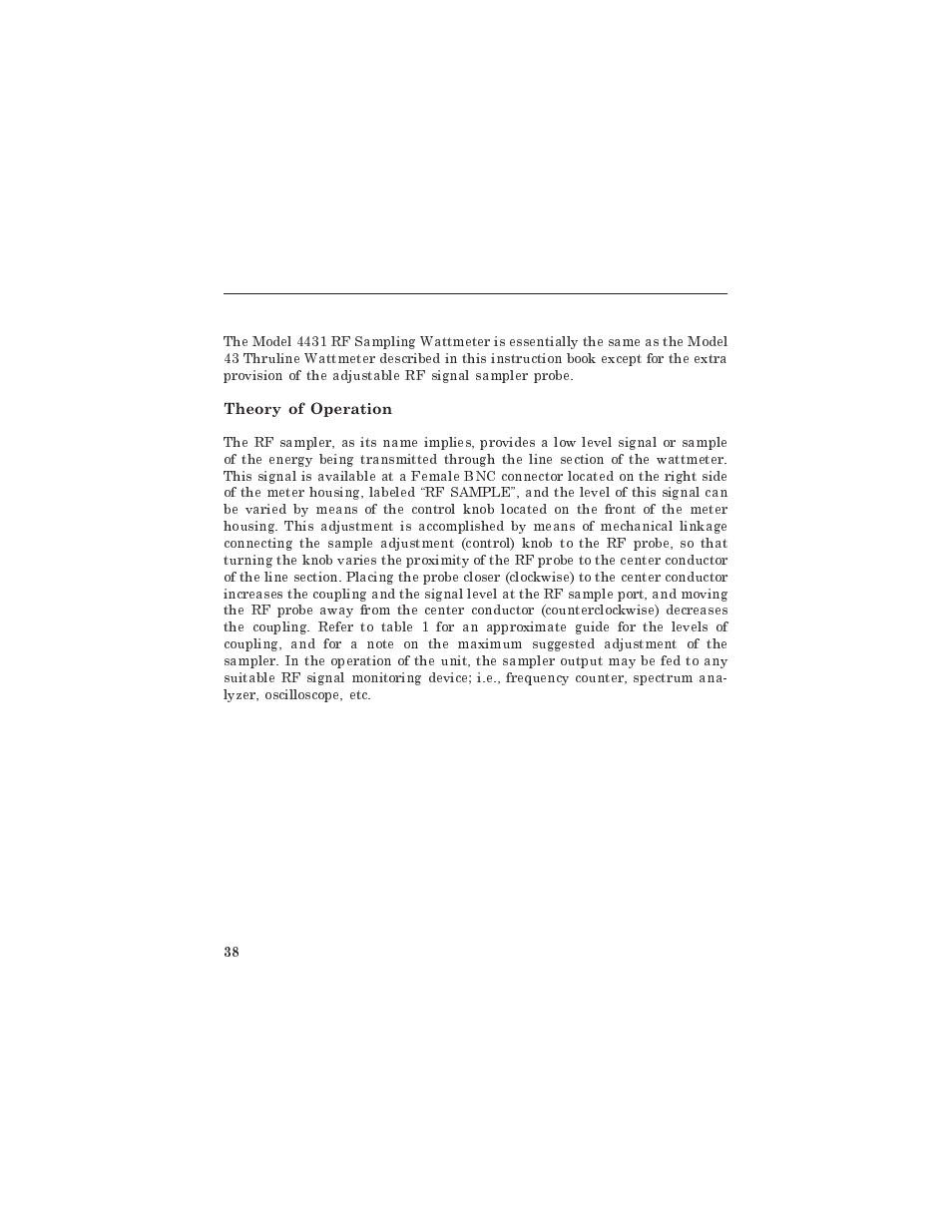 Bird Technologies 4331 User Manual | Page 52 / 66