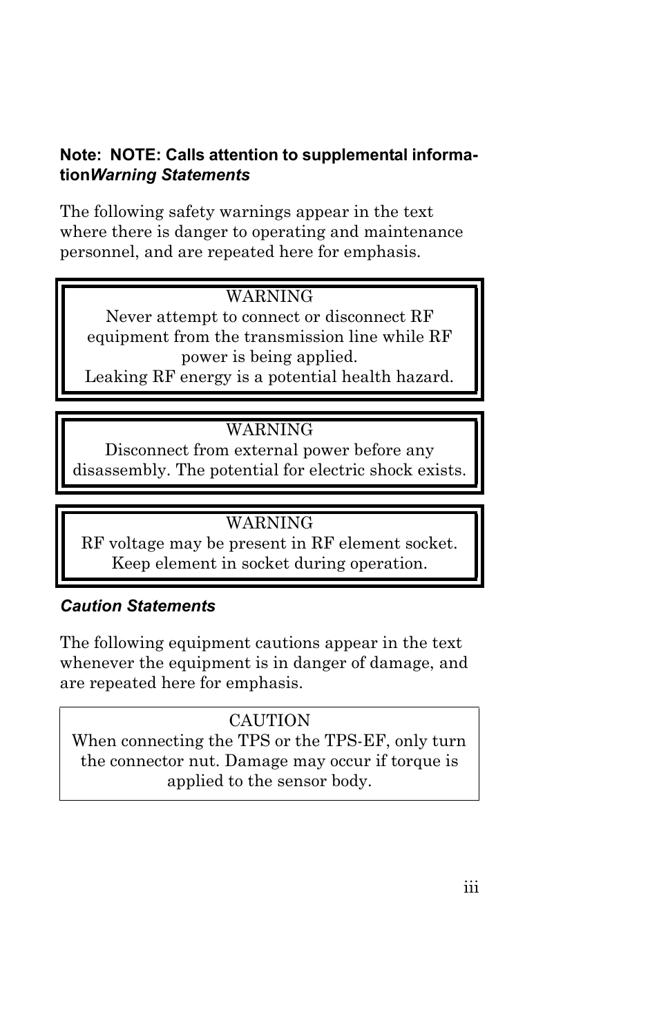 Bird Technologies 5000-EX User Manual | Page 5 / 48