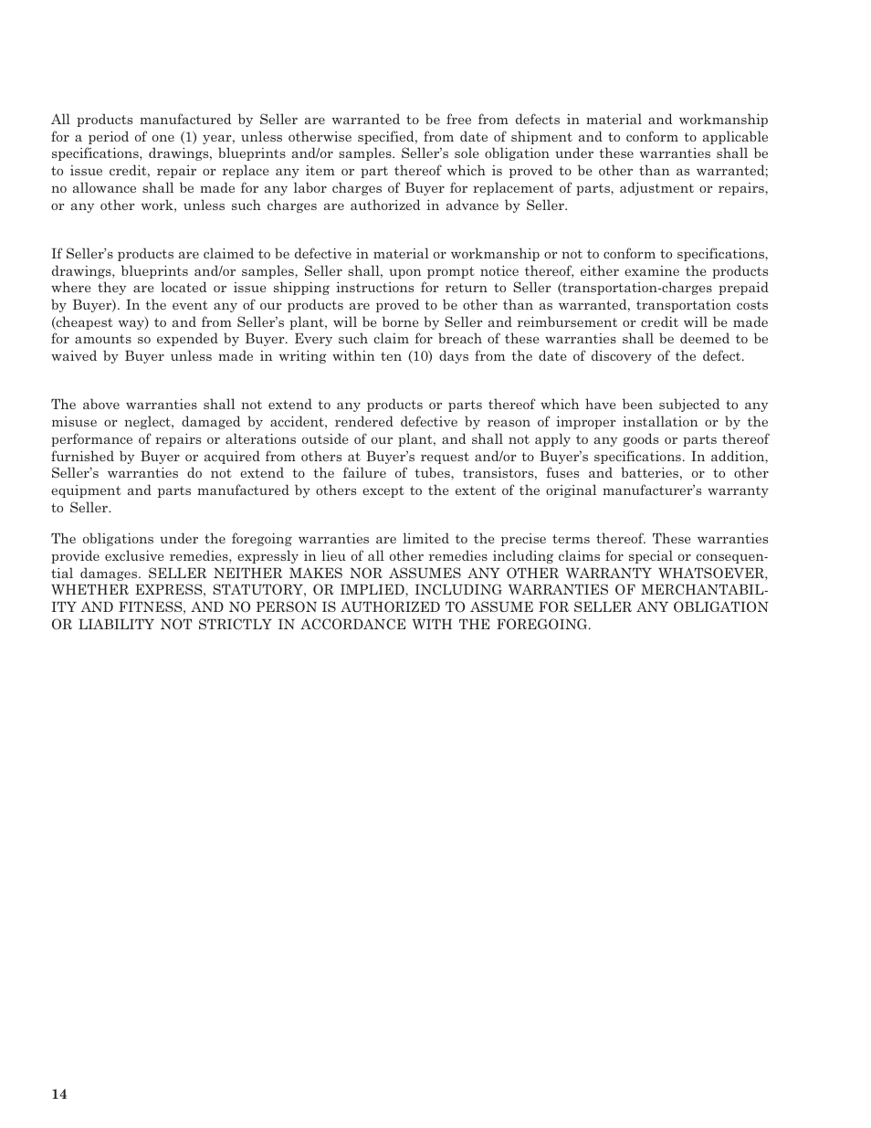 Bird Technologies 6151A User Manual | Page 24 / 24