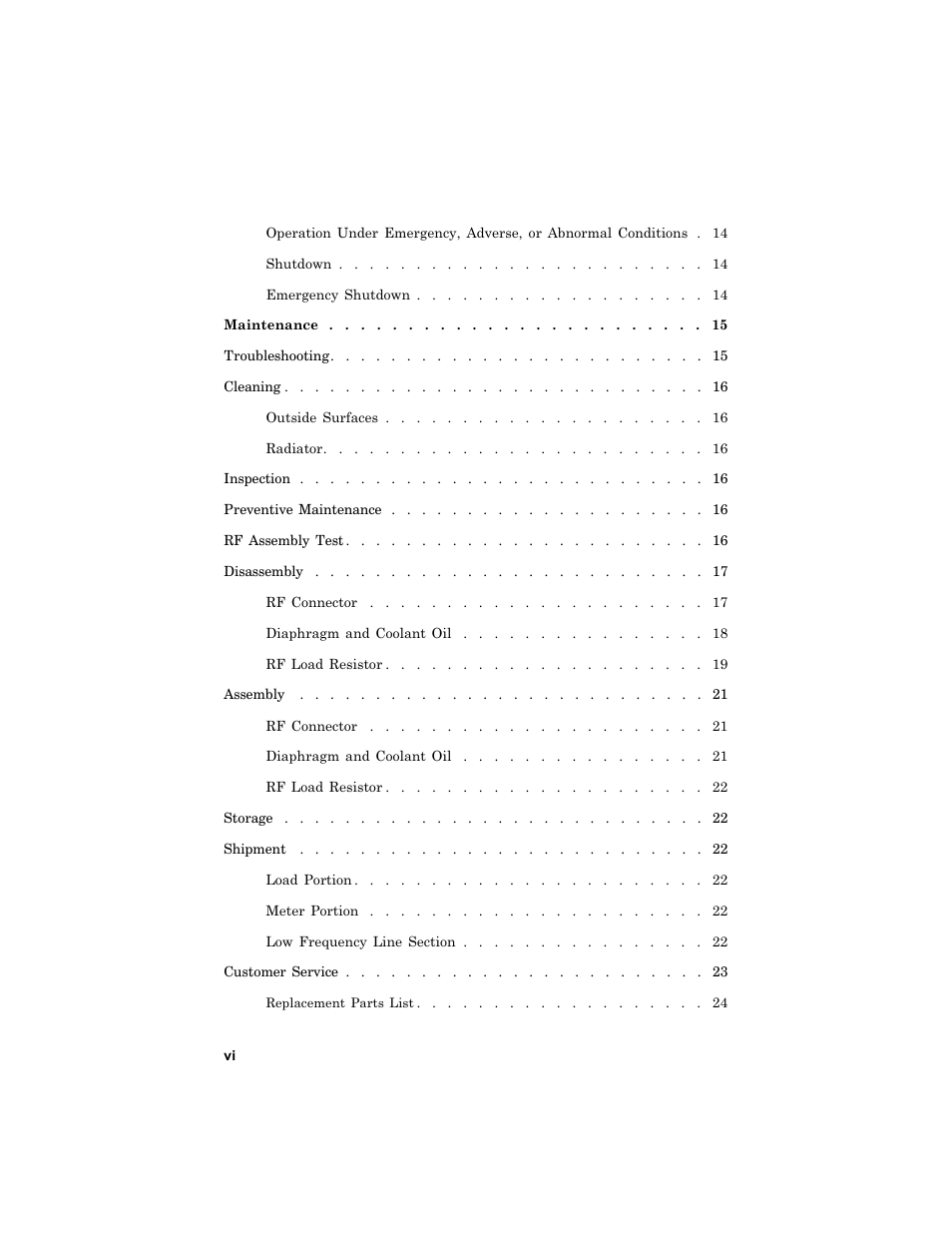 Bird Technologies 6730B Series User Manual | Page 8 / 35