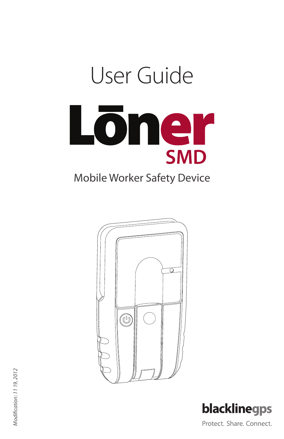 Blackline GPS Loner SMD User Manual | 24 pages