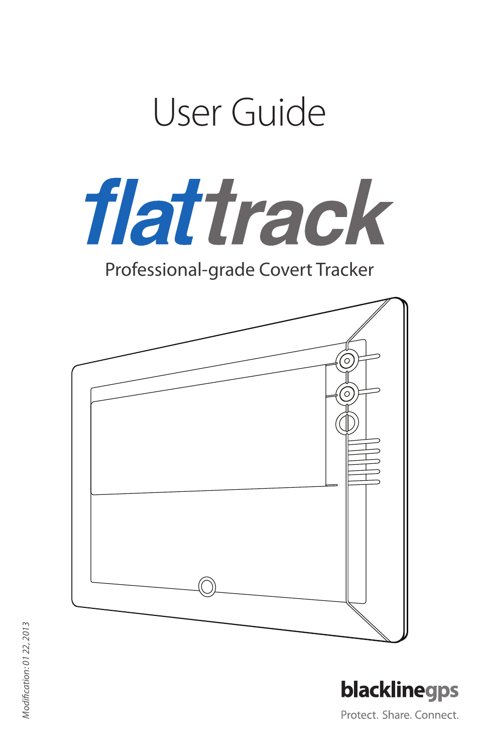 Blackline GPS Flat Track User Manual | 20 pages