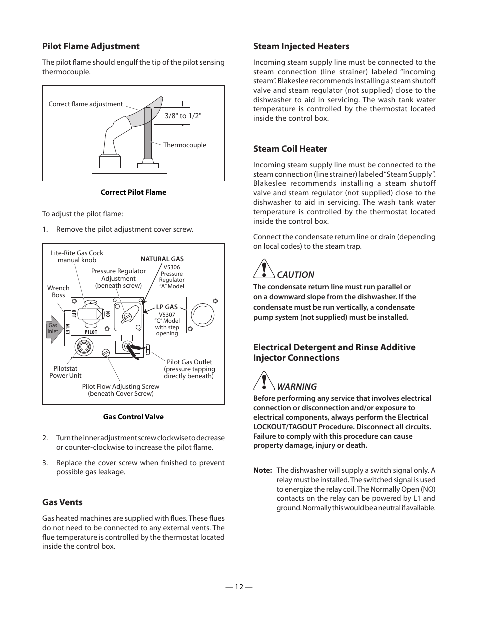Blakeslee DD-8 User Manual | Page 12 / 28