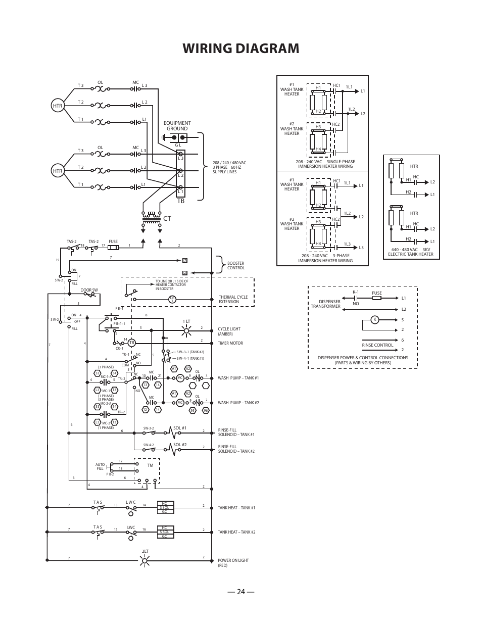 Wiring diagram, Ct tb | Blakeslee DD-8 User Manual | Page 24 / 28