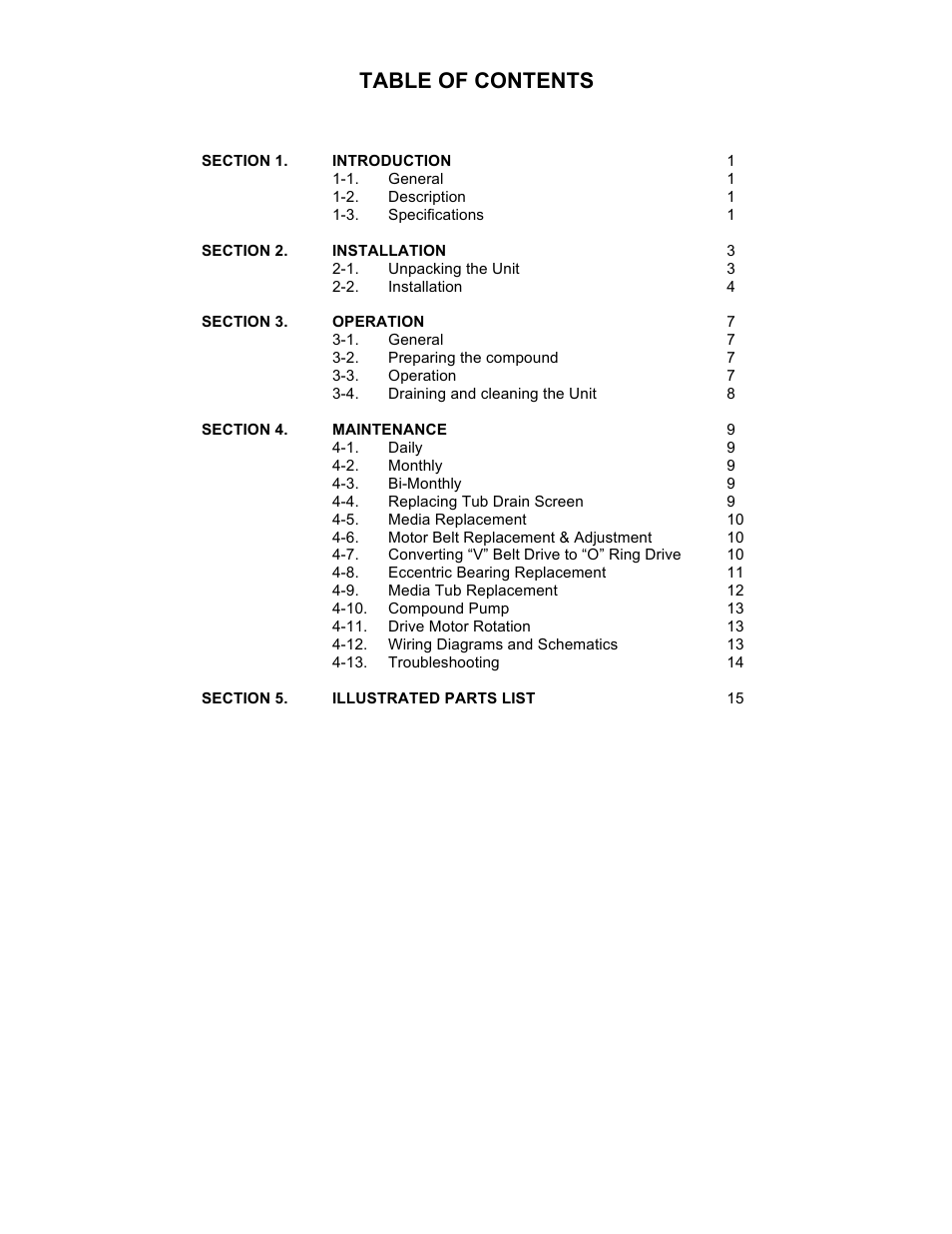 Blakeslee BB1224 User Manual | Page 3 / 30