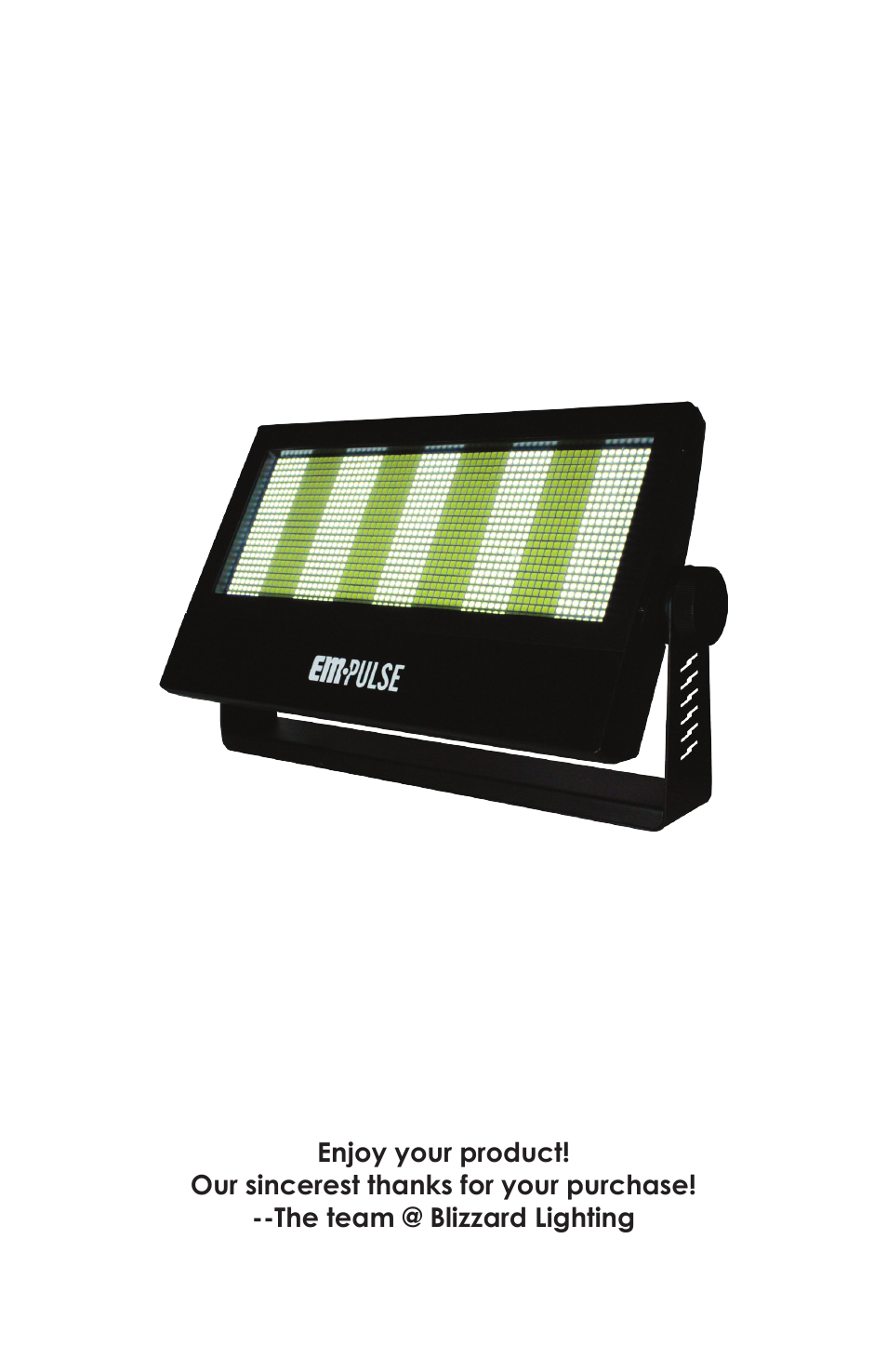 Blizzard Lighting EM-Pulse LED Strobe Fixture User Manual | Page 20 / 20