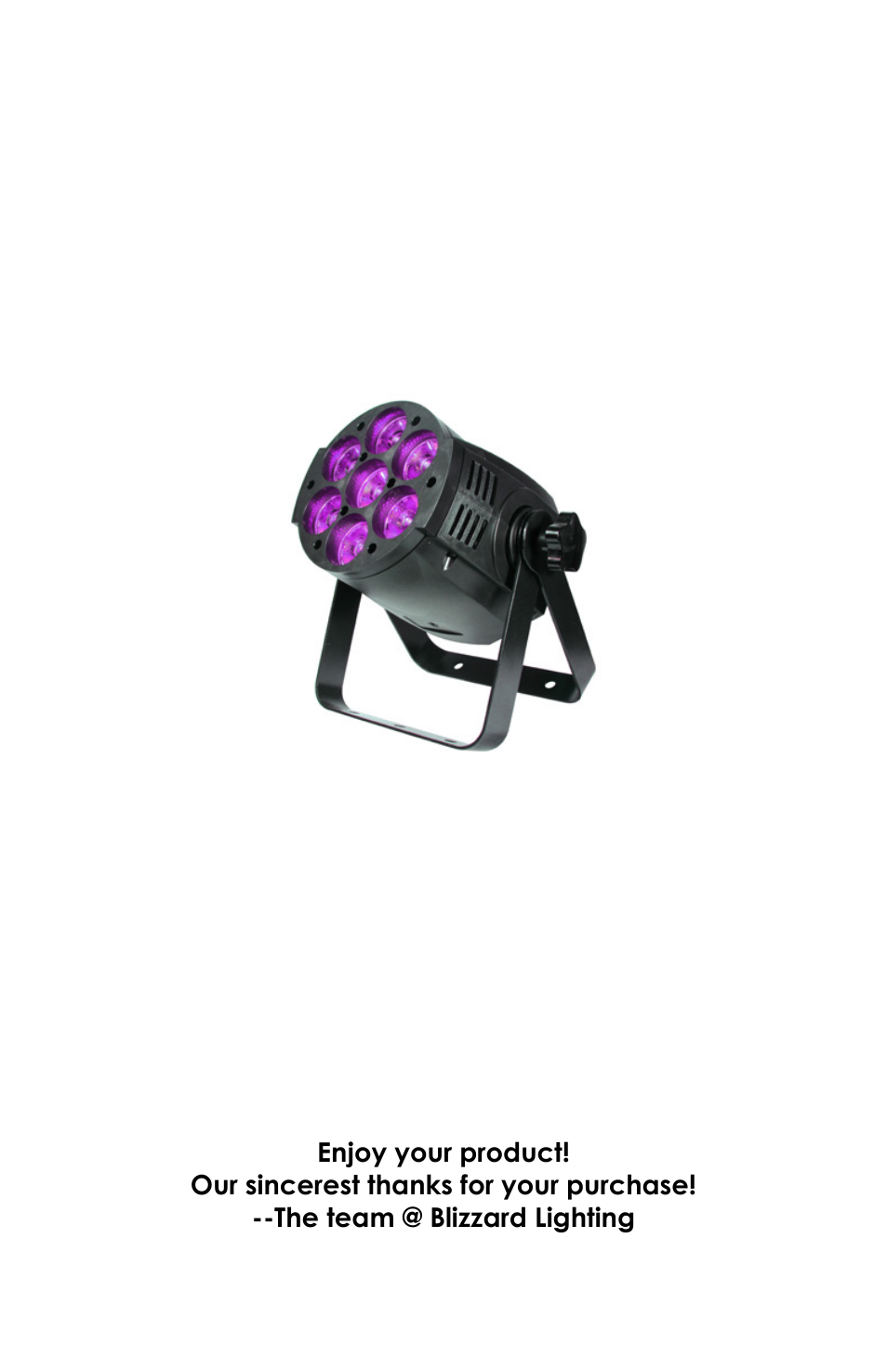 Blizzard Lighting LED HighBeam User Manual | Page 20 / 20