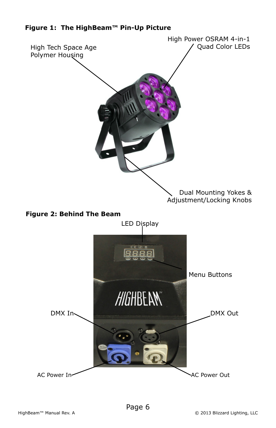 Page 6 | Blizzard Lighting LED HighBeam User Manual | Page 6 / 20