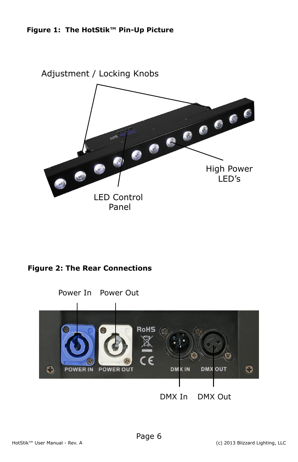 Blizzard Lighting HotStik User Manual | Page 6 / 20