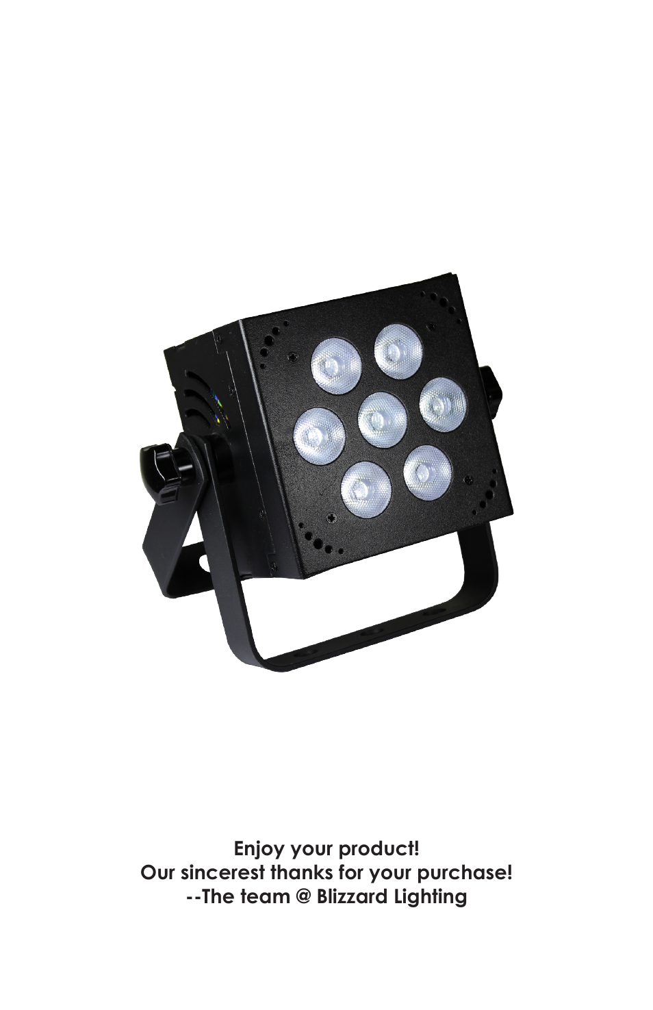 Blizzard Lighting Infiniwhite LED HotBox User Manual | Page 24 / 24