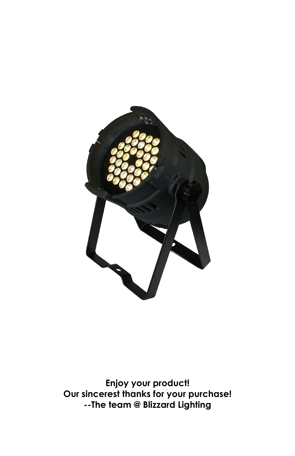Blizzard Lighting 300 HushPar Infiniwhite User Manual | Page 20 / 20