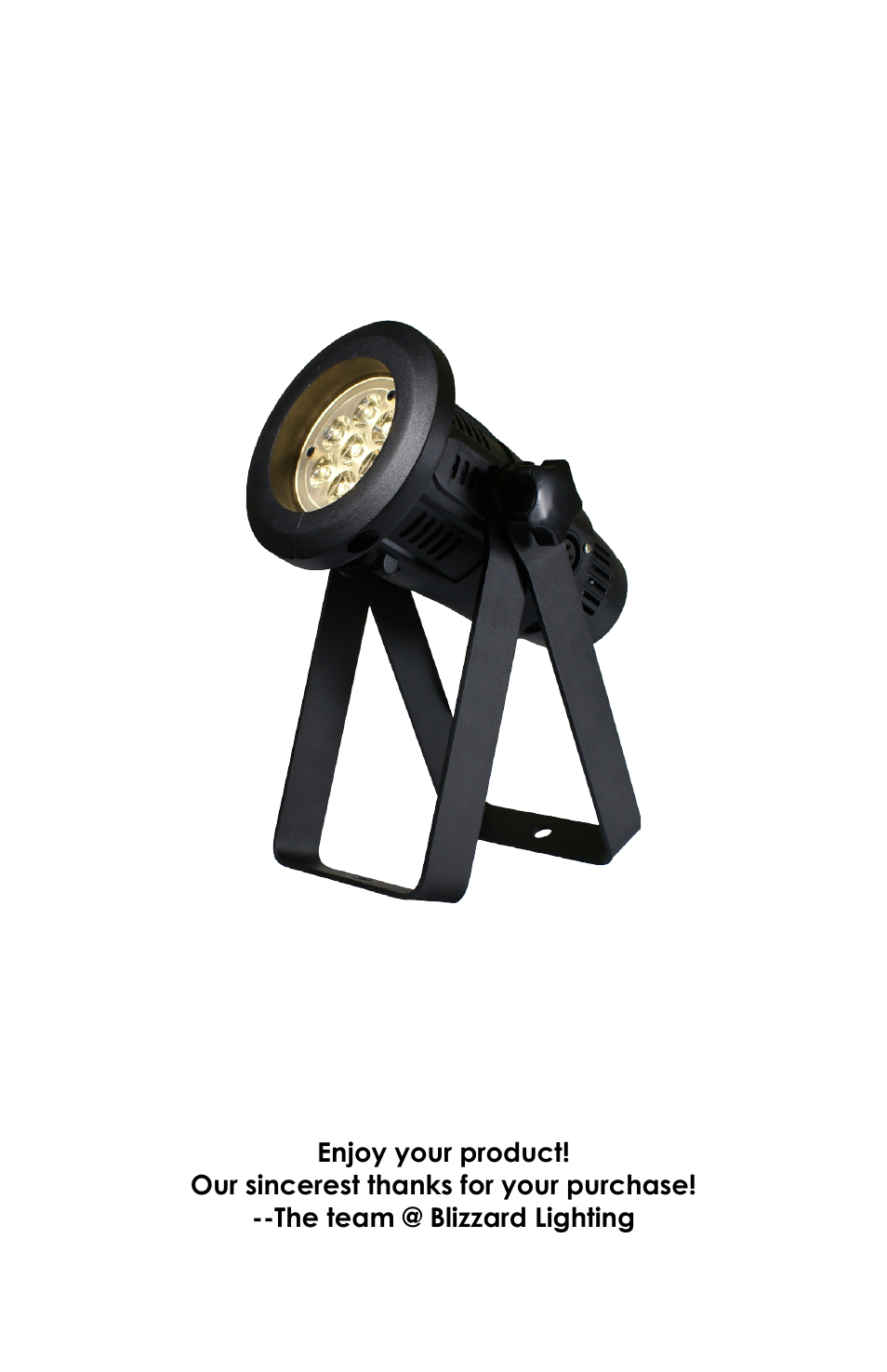 Blizzard Lighting 100 HushPar Infiniwhite User Manual | Page 20 / 20