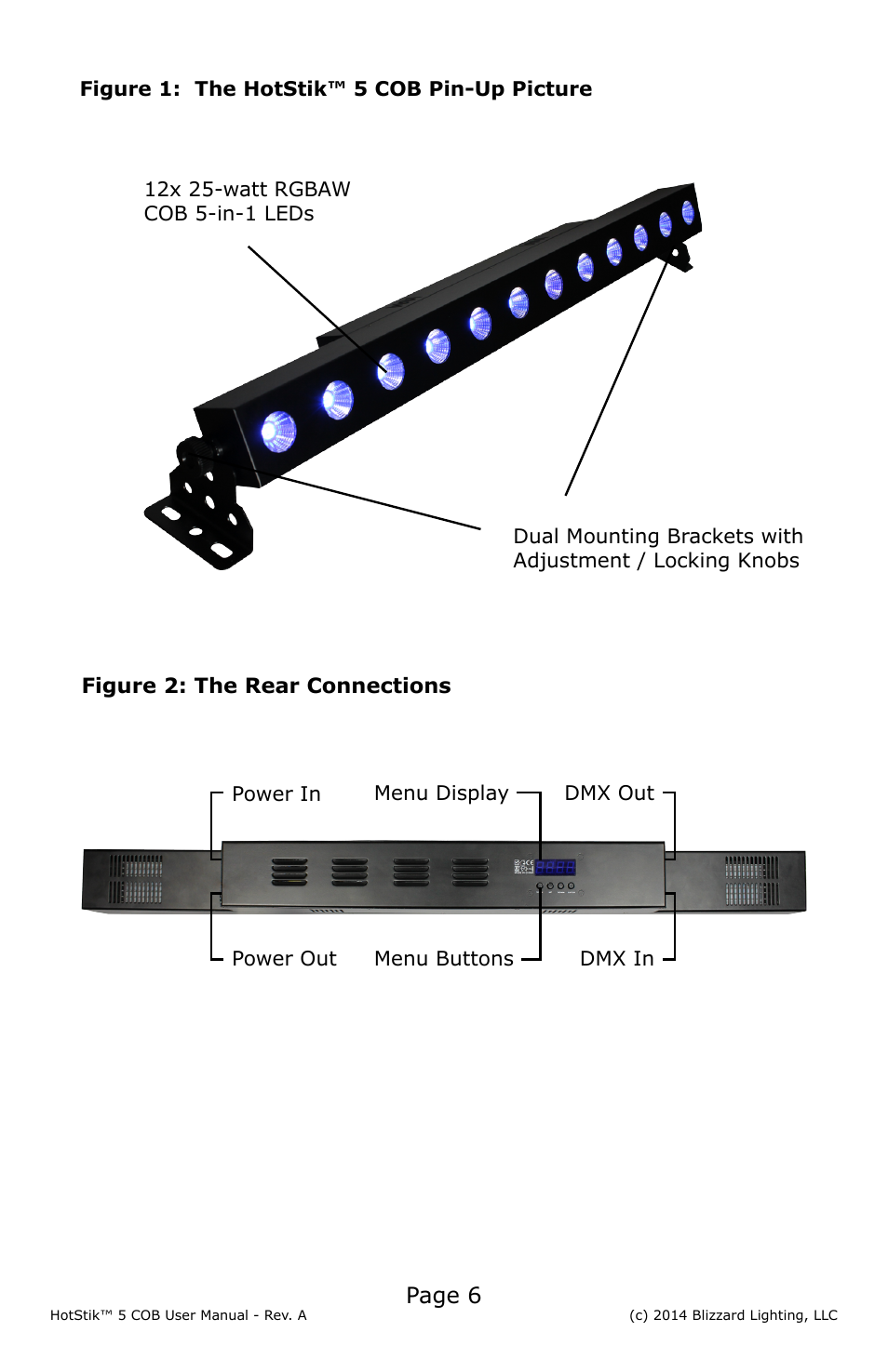 Page 6 | Blizzard Lighting 5 COB HotStik User Manual | Page 6 / 20