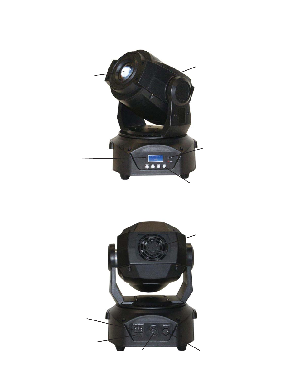 Blizzard Lighting ICE 30 30W LED Moving Head Spot(Rev B) User Manual | Page 6 / 20