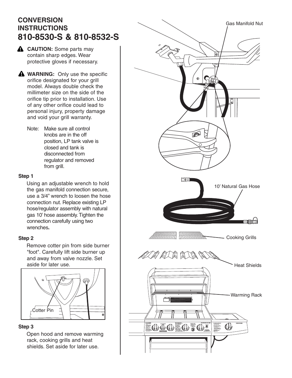 Conversion instructions | Brinkmann 810-8750-S User Manual | Page 18 / 88