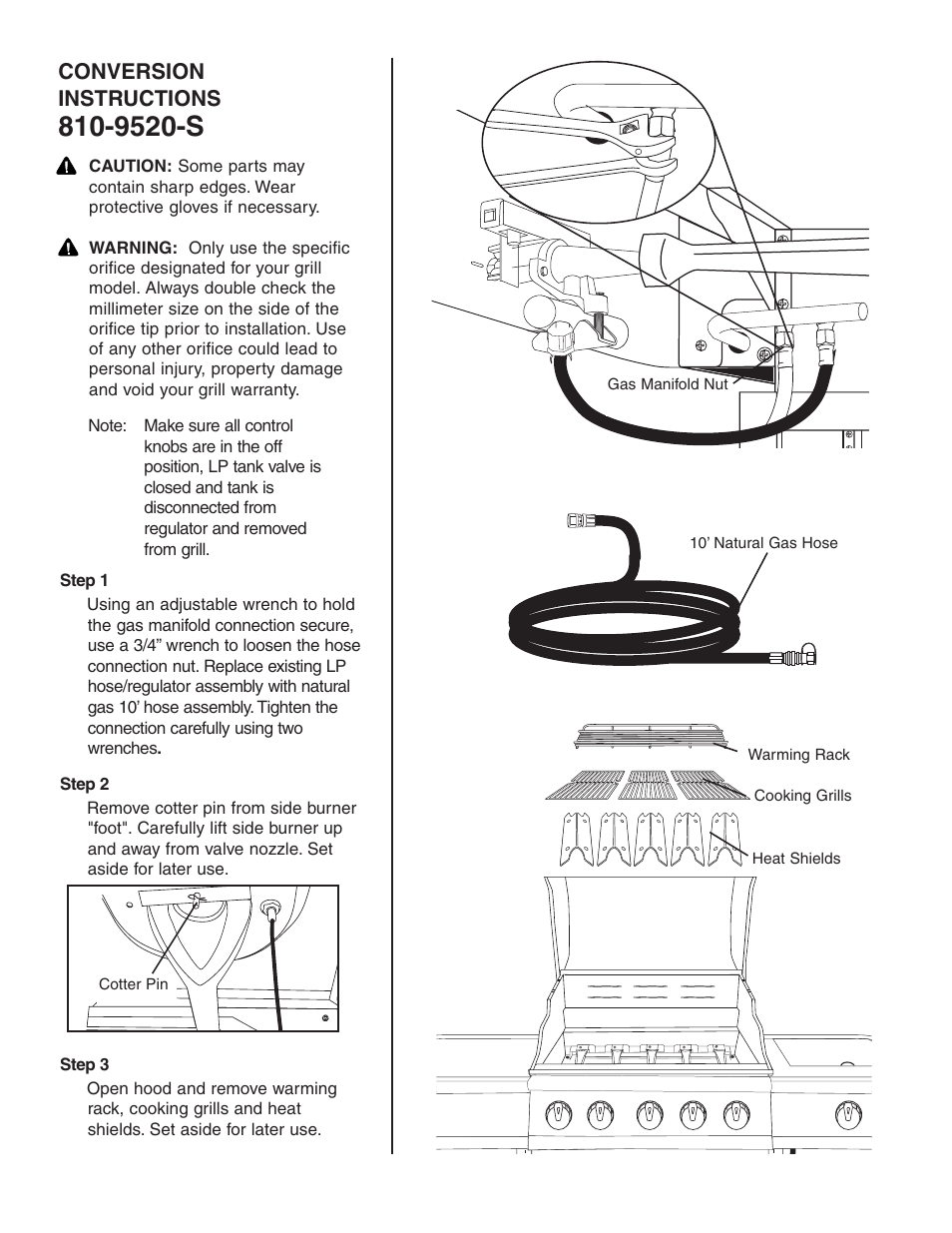 9520-s, Conversion instructions | Brinkmann 810-8750-S User Manual | Page 32 / 88