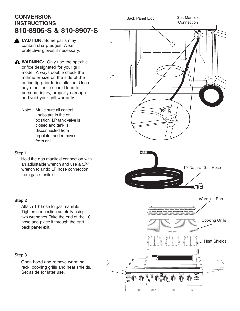 Conversion instructions | Brinkmann 810-8750-S User Manual | Page 6 / 88