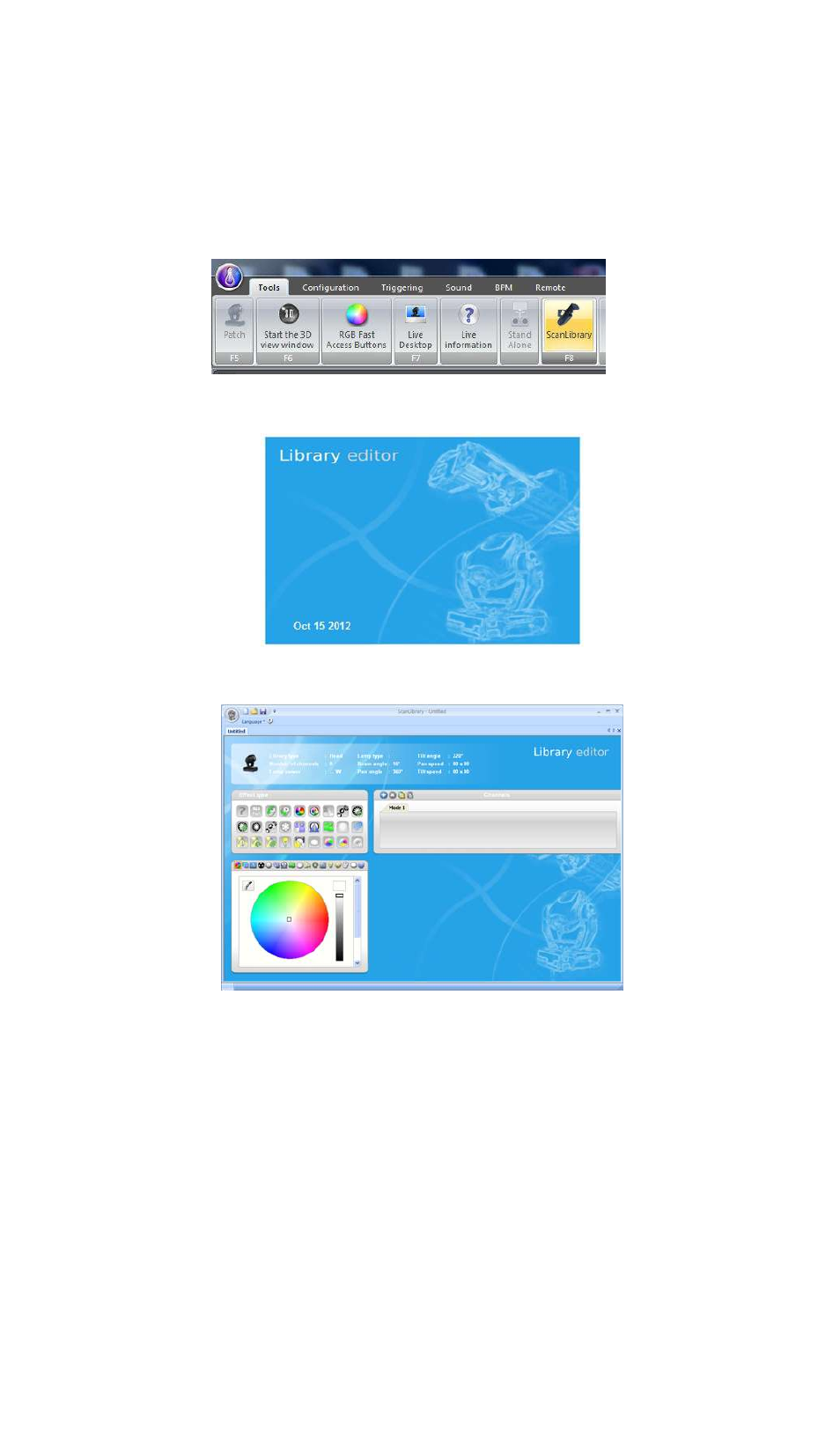 Vi configuration tools | Blizzard Lighting Lucid DMX(Rev A) User Manual | Page 68 / 97