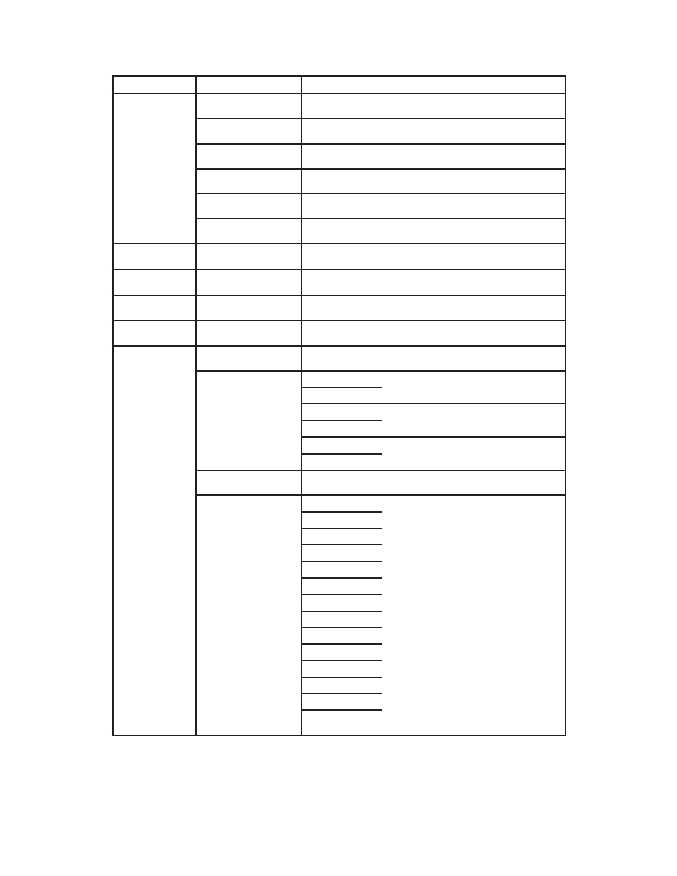 Page 11, Control panel menu structure | Blizzard Lighting NorthStar Quantum Pro (Rev B) User Manual | Page 11 / 20